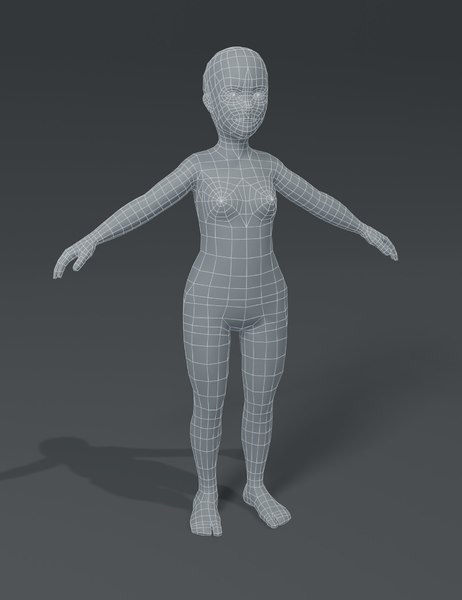 OBJ Female Body Models | TurboSquid