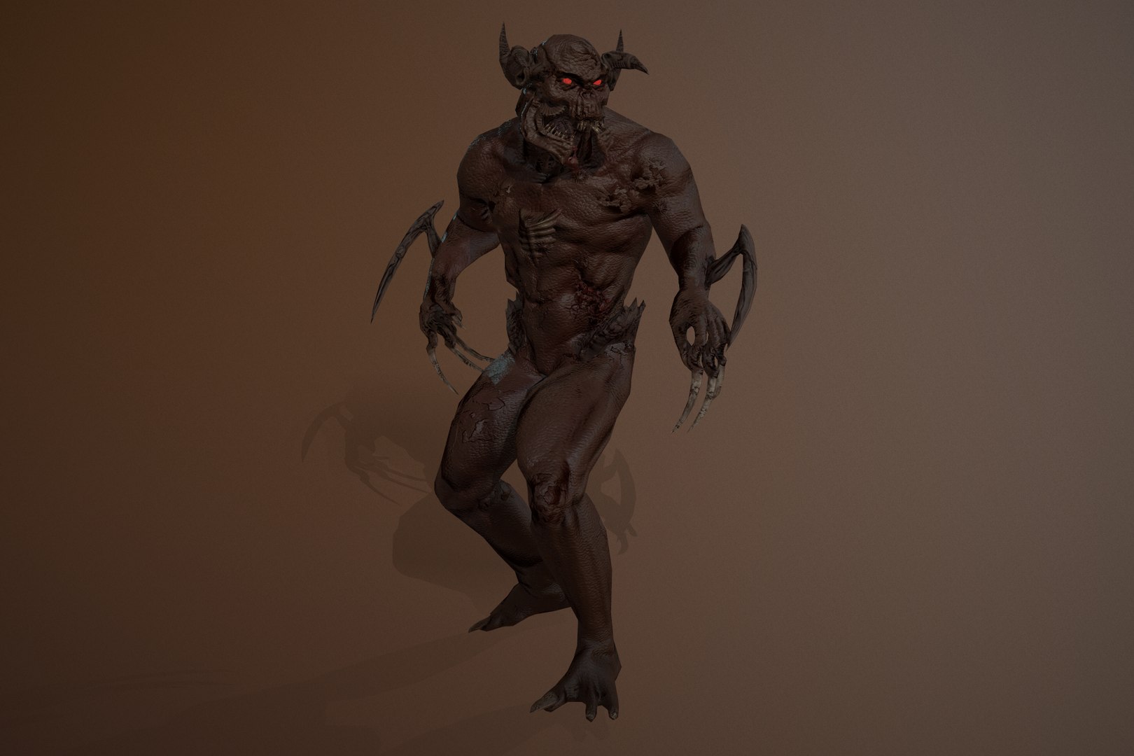 3D character monster TurboSquid  1529707