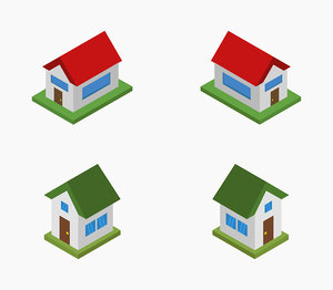 isometric house