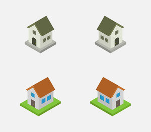 isometric house