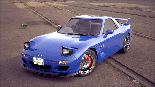 Modele 3d De Mazda Rx7 Spirit R Turbosquid