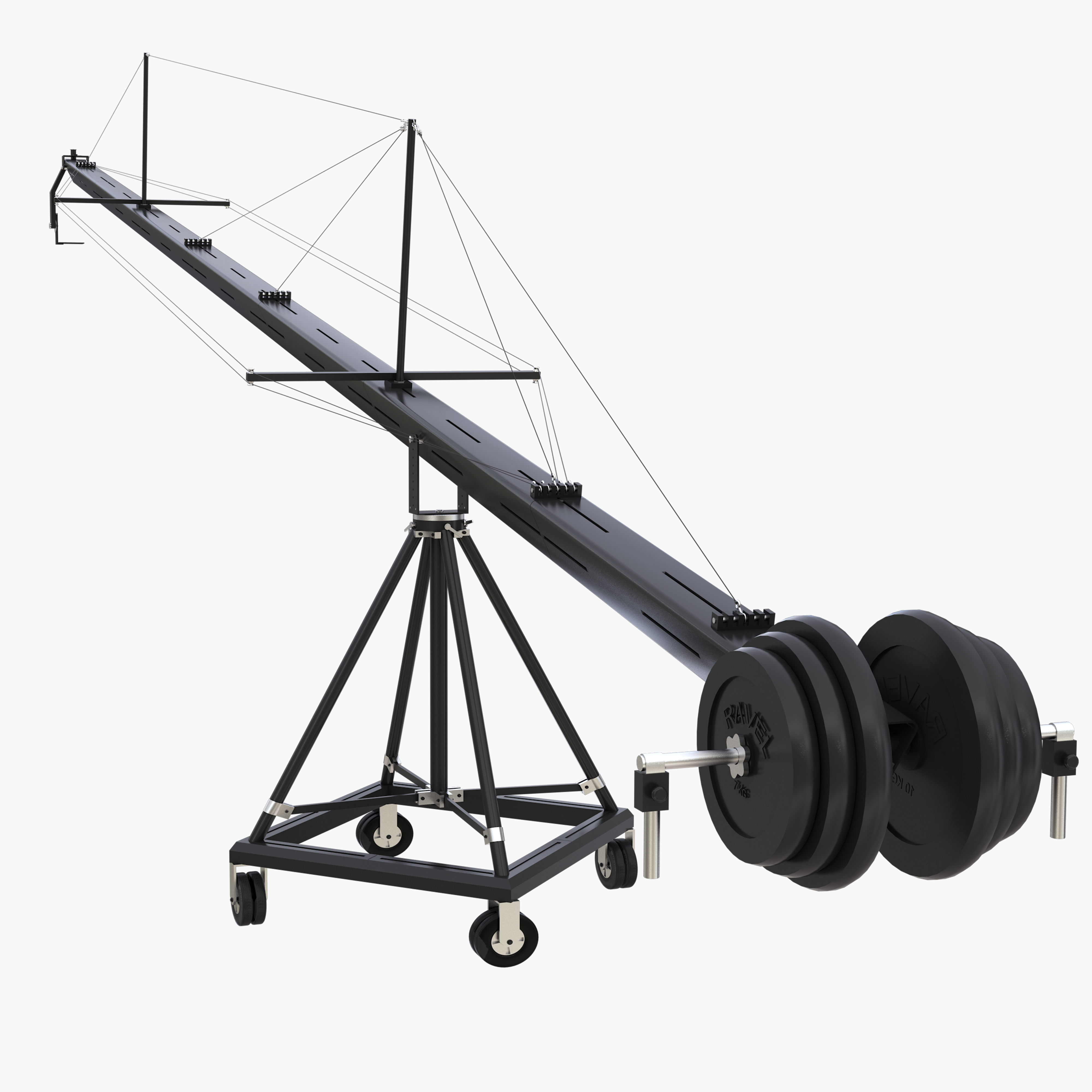Camera crane 3D TurboSquid 1529833