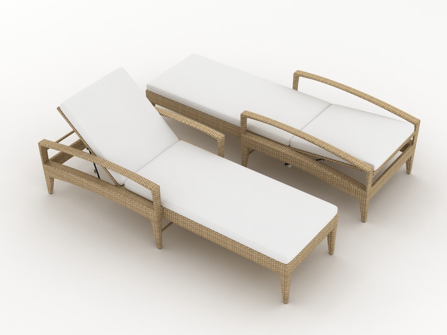 Dedon Panama Beach Chair 3D 모델 TurboSquid 1529816