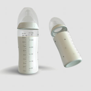 baby bottle - 3D