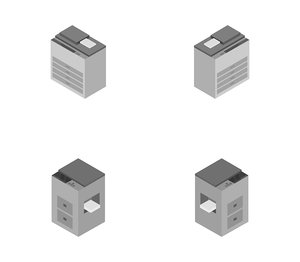 isometric copy machine
