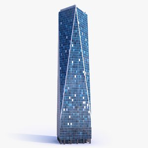 skyscraper building 19 3D model