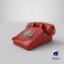 retro rotary phone 3D model