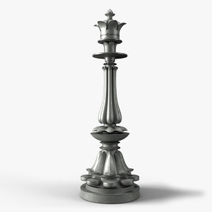 chess king 3D model