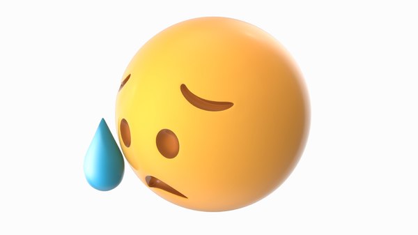 がっかりしましたが安心した絵文字3dモデル Turbosquid