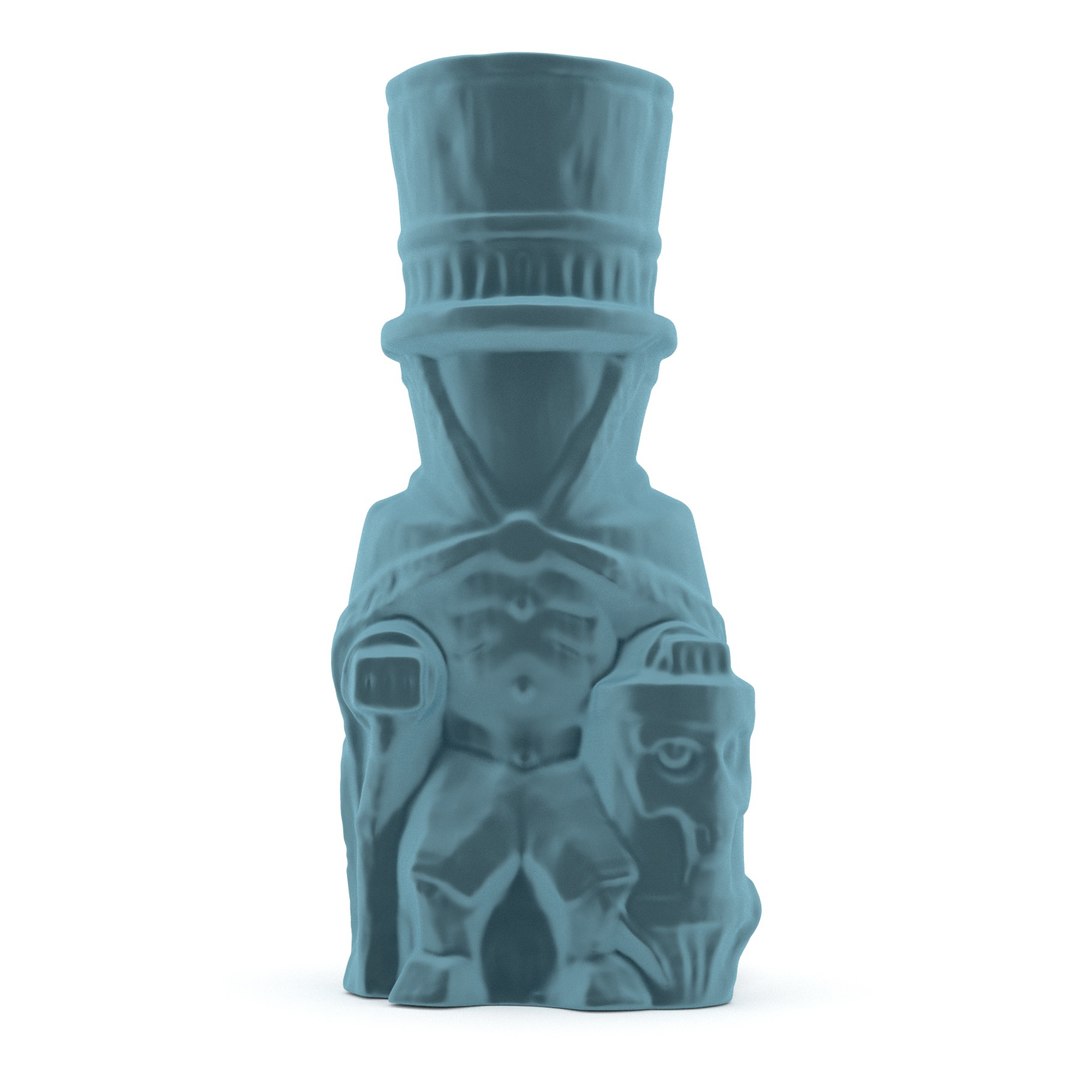 3D hatbox ghost tiki mug TurboSquid 1530597