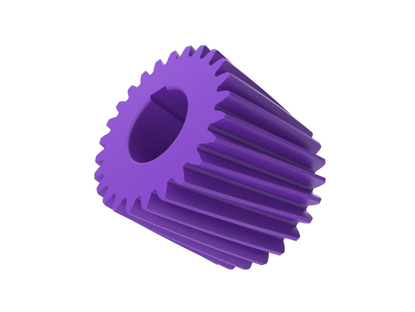 3D model helical gear TurboSquid 1530622