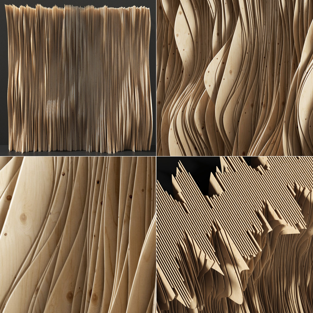 Parametric plywood model