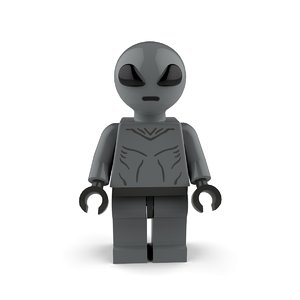 alien 3D model
