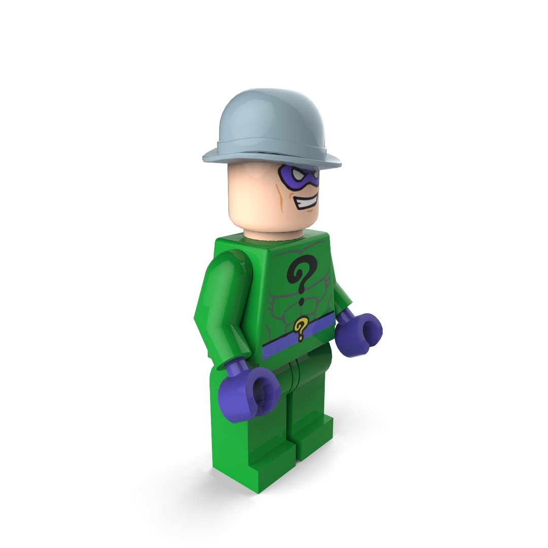 lego riddler helicopter