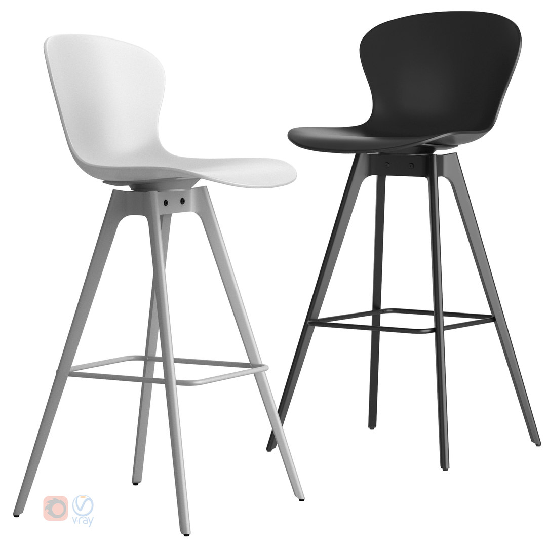 3D boconcept adelaide barstool TurboSquid 1530904