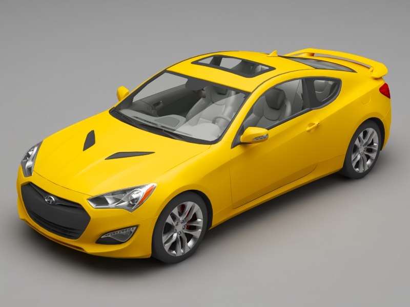 genesis coupe diecast
