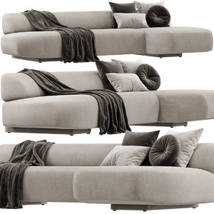 moroso gogan sofa 3D model