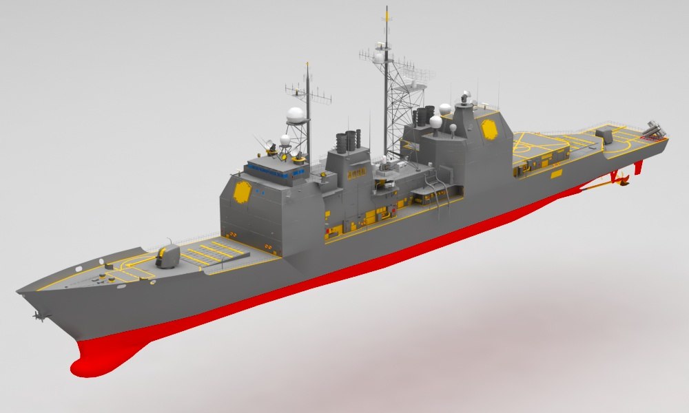 Battle Ship 3d Model - Turbosquid 1531024