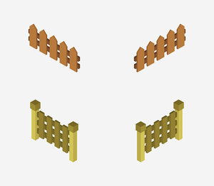 isometric fence