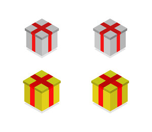 isometric gift