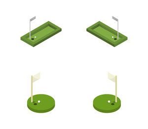 isometric golf