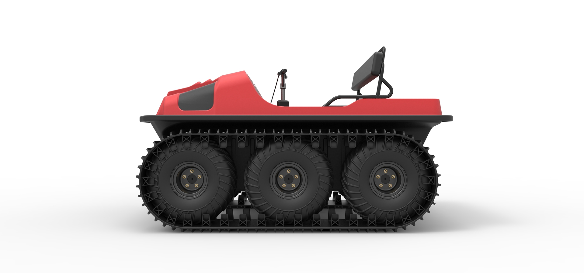 Argo 6x6 track 3D model TurboSquid 1531111
