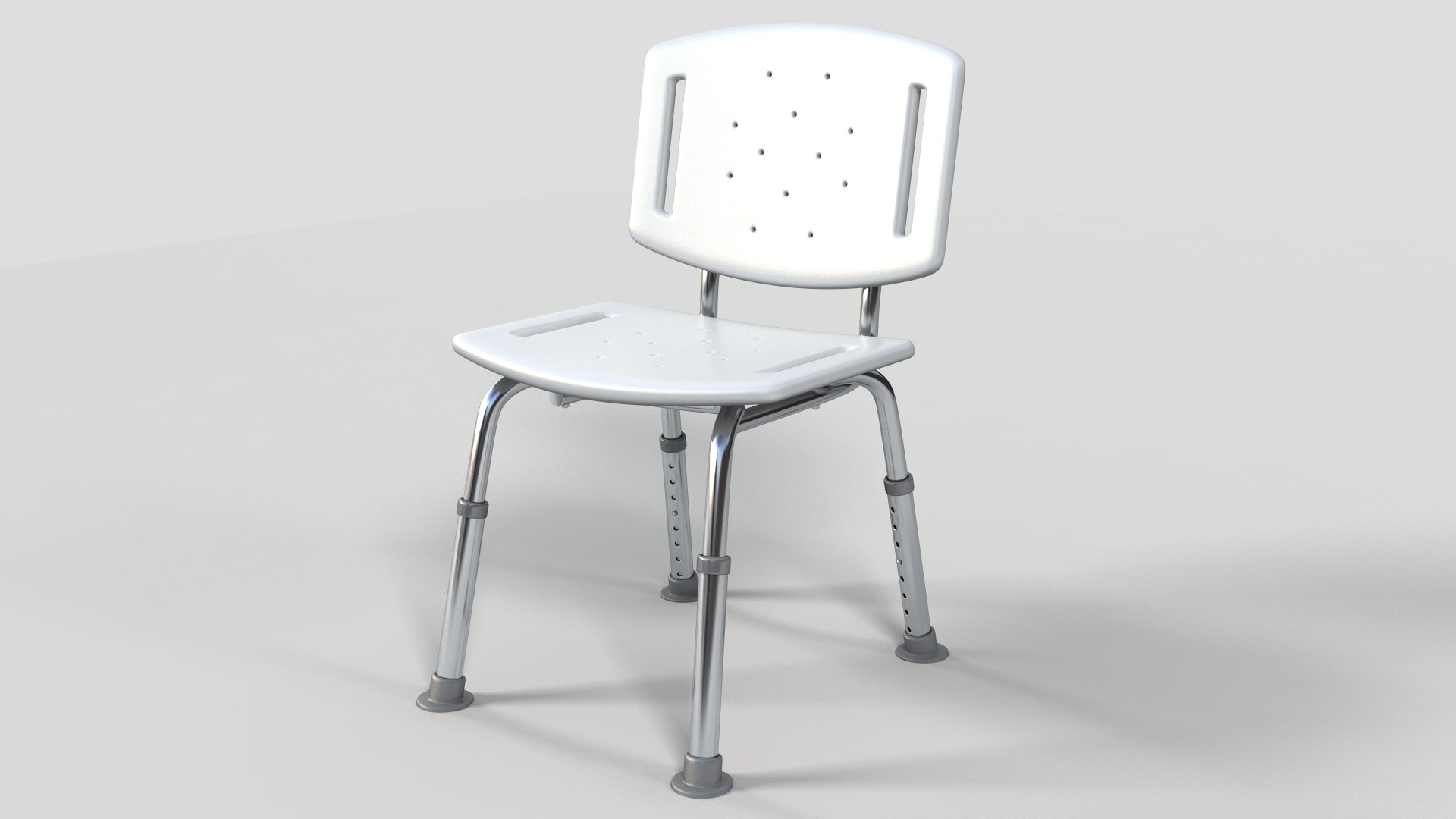 Hospital shower chair 3D model TurboSquid 1531240