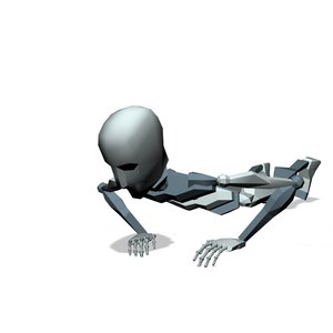 Lie idle breathing