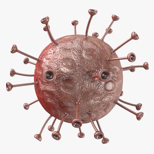 virus 3D model