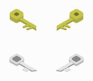 isometric key