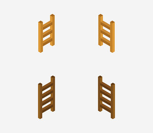 isometric ladder