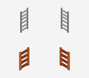 isometric ladder