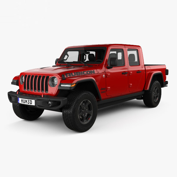 3d Gladiator Rubicon Jeep Model Turbosquid 1531743