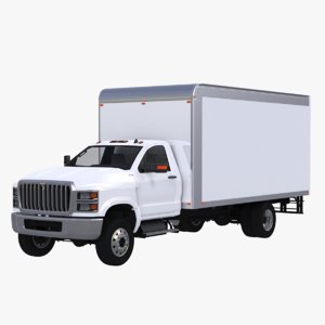 Box Truck 3d Models For Download Turbosquid