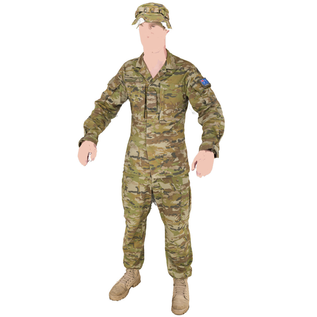 Scan adf australian uniform 3D - TurboSquid 1531891