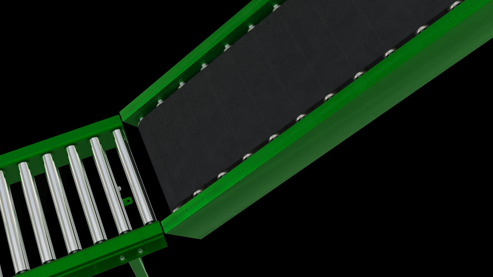 3D conveyor belt rack model TurboSquid 1531904