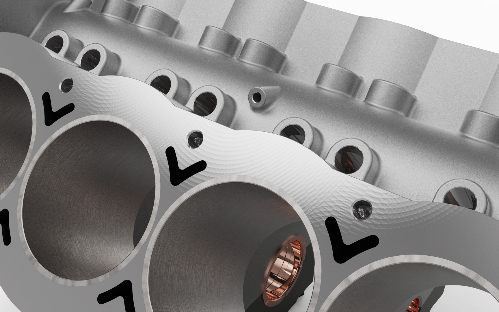 3D engine block model TurboSquid 1528886