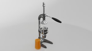 3D mechanical juicer model