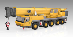 3D crane mobile gmk
