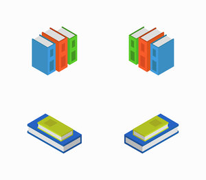 isometric books