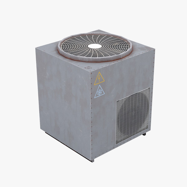 3d max roof air conditioner