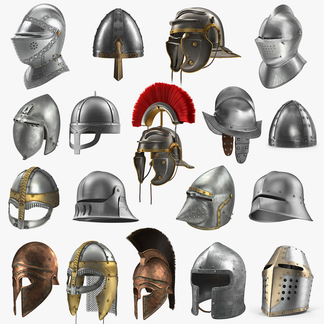 Medieval Armor Helmet Types - Design Talk