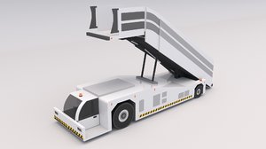 airport stair vehicle 3D model