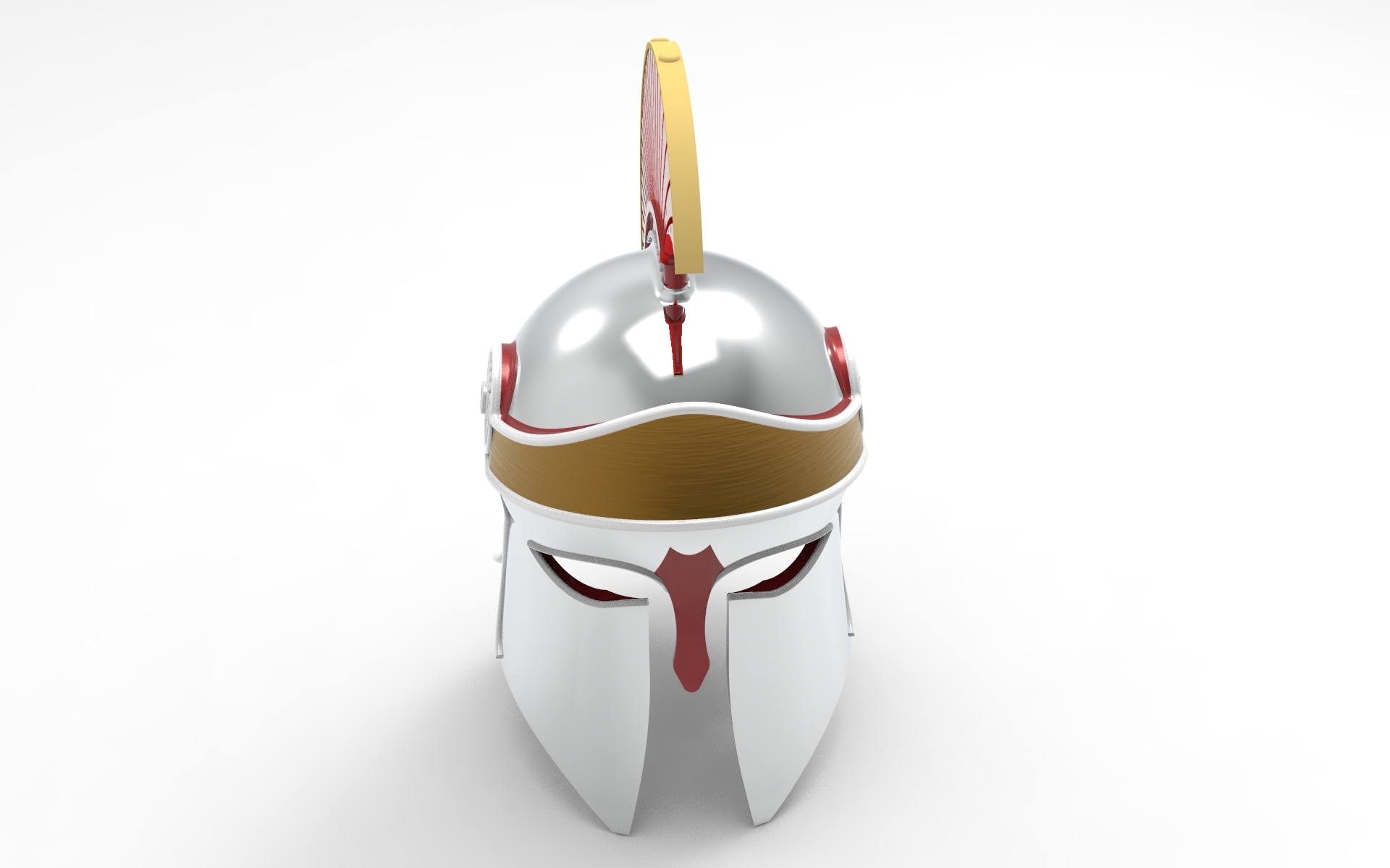 Hoplite Corinthian Helmet 3d Model Turbosquid 1532548 