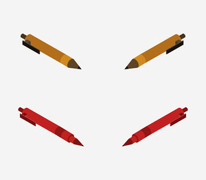 isometric pen