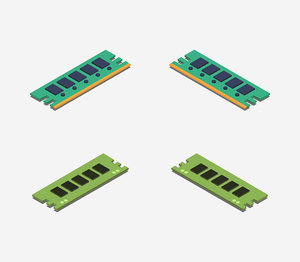 isometric ram