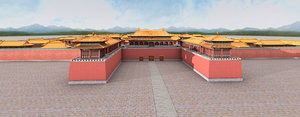 forbidden city 3D model
