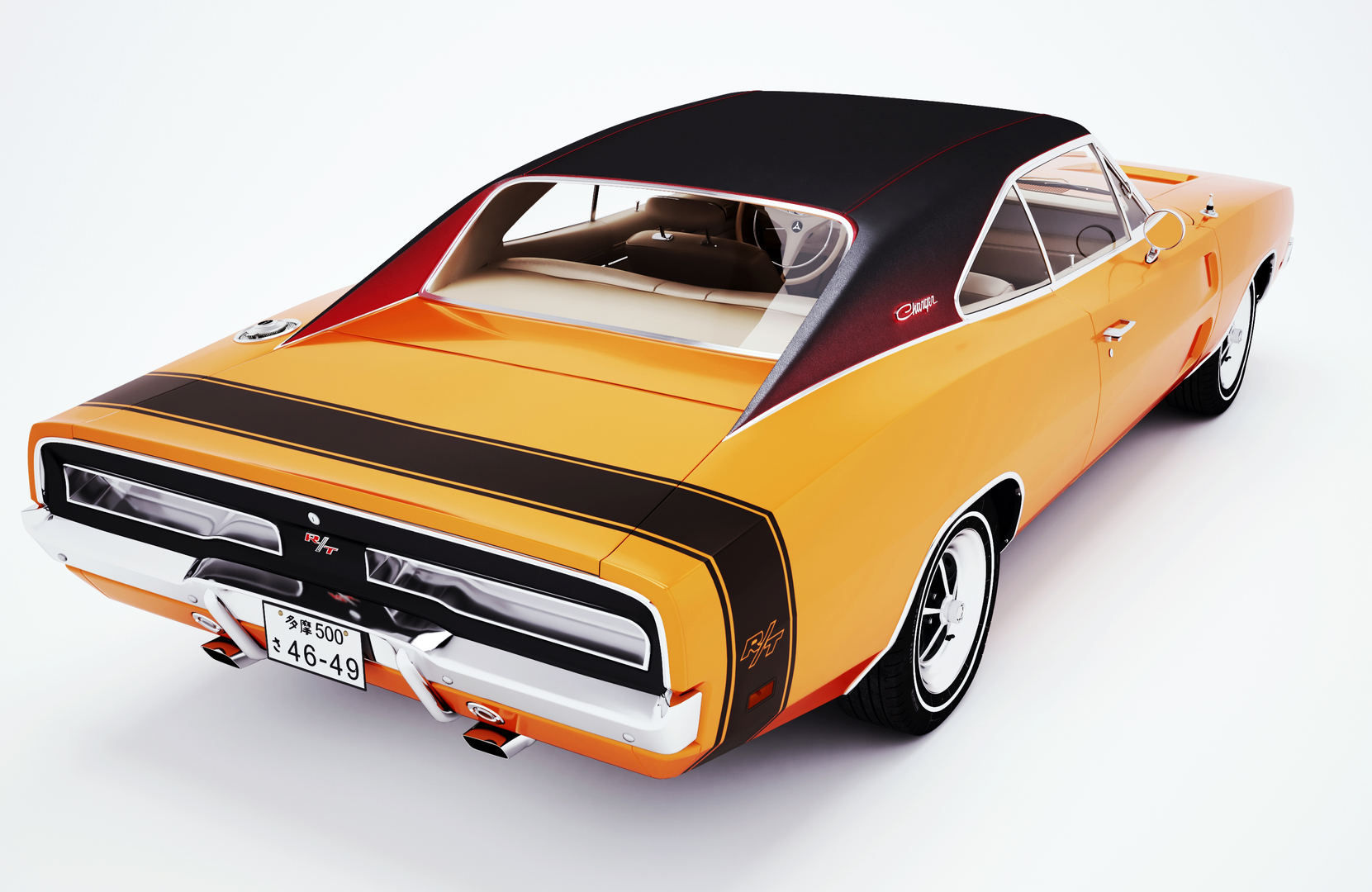 Dodge charger 3d models