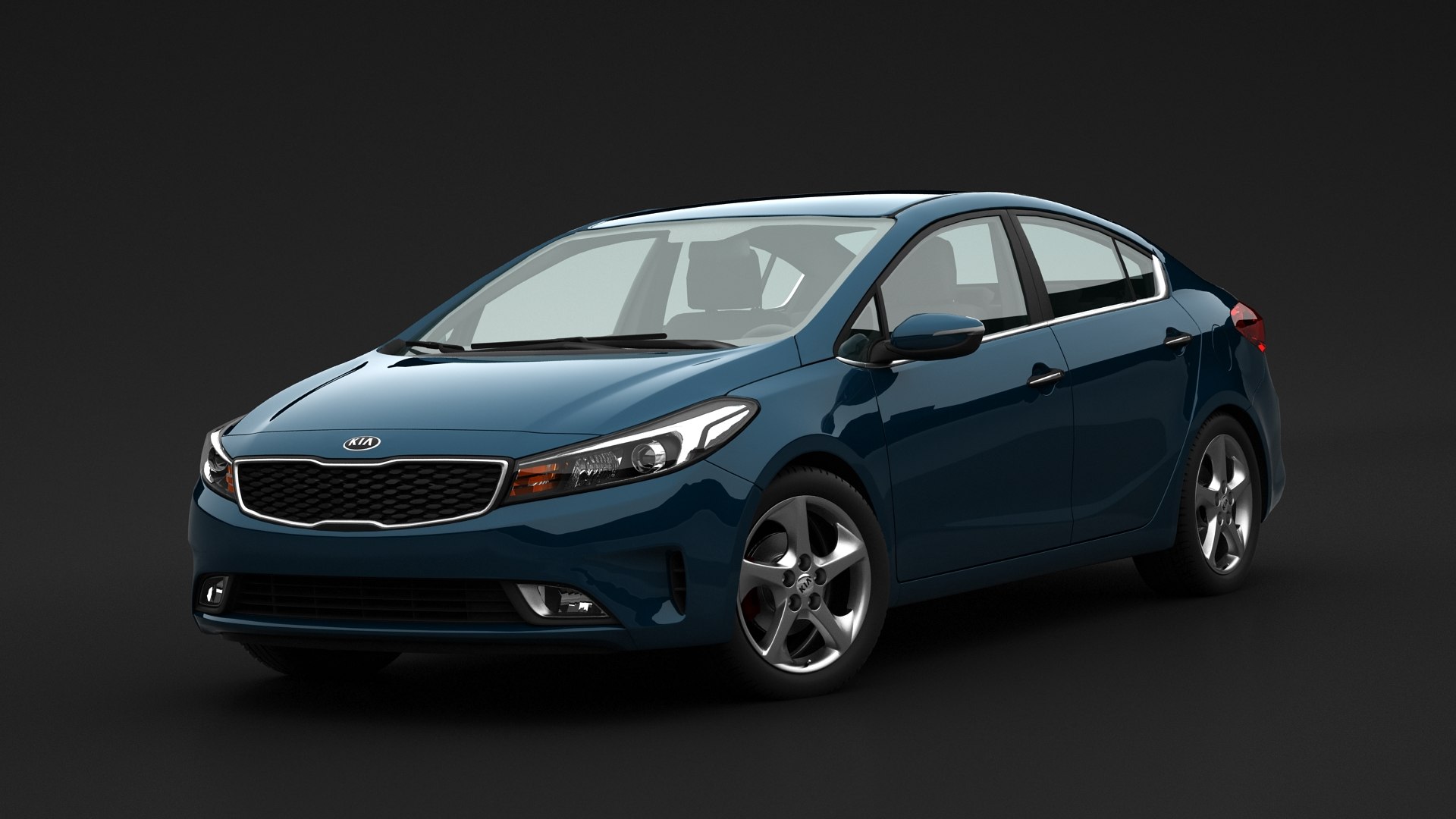 3D kia cerato 2016 - TurboSquid 1532783