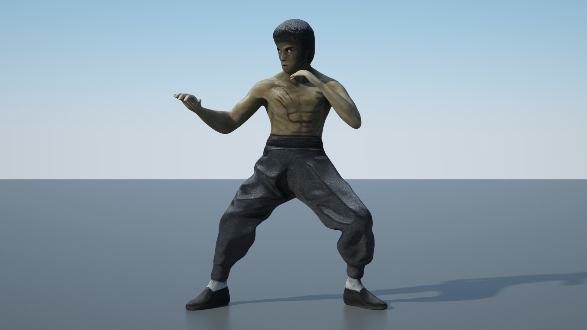 Bruce lee 3D model - TurboSquid 1464962.